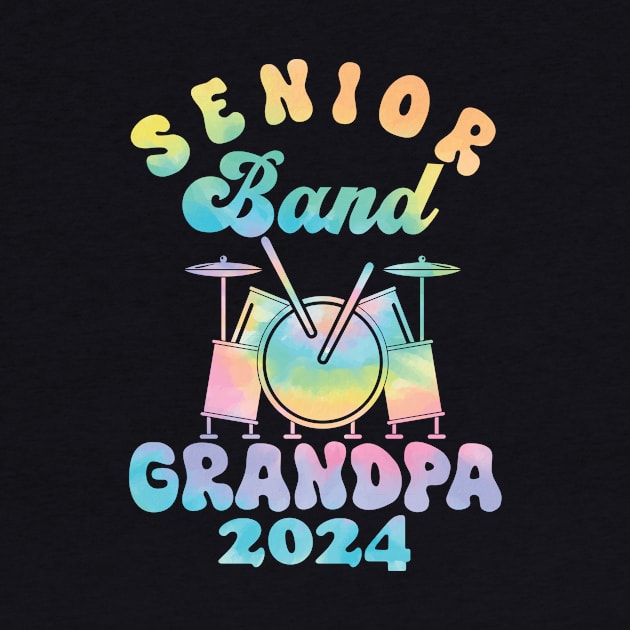 senior Band Grandpa 2024 Funny grandpa Grandfather by Giftyshoop